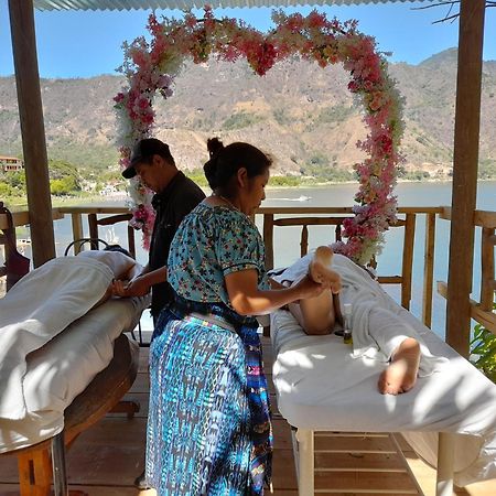 Eco Hotel Uxlabil Atitlan San Juan La Laguna Esterno foto