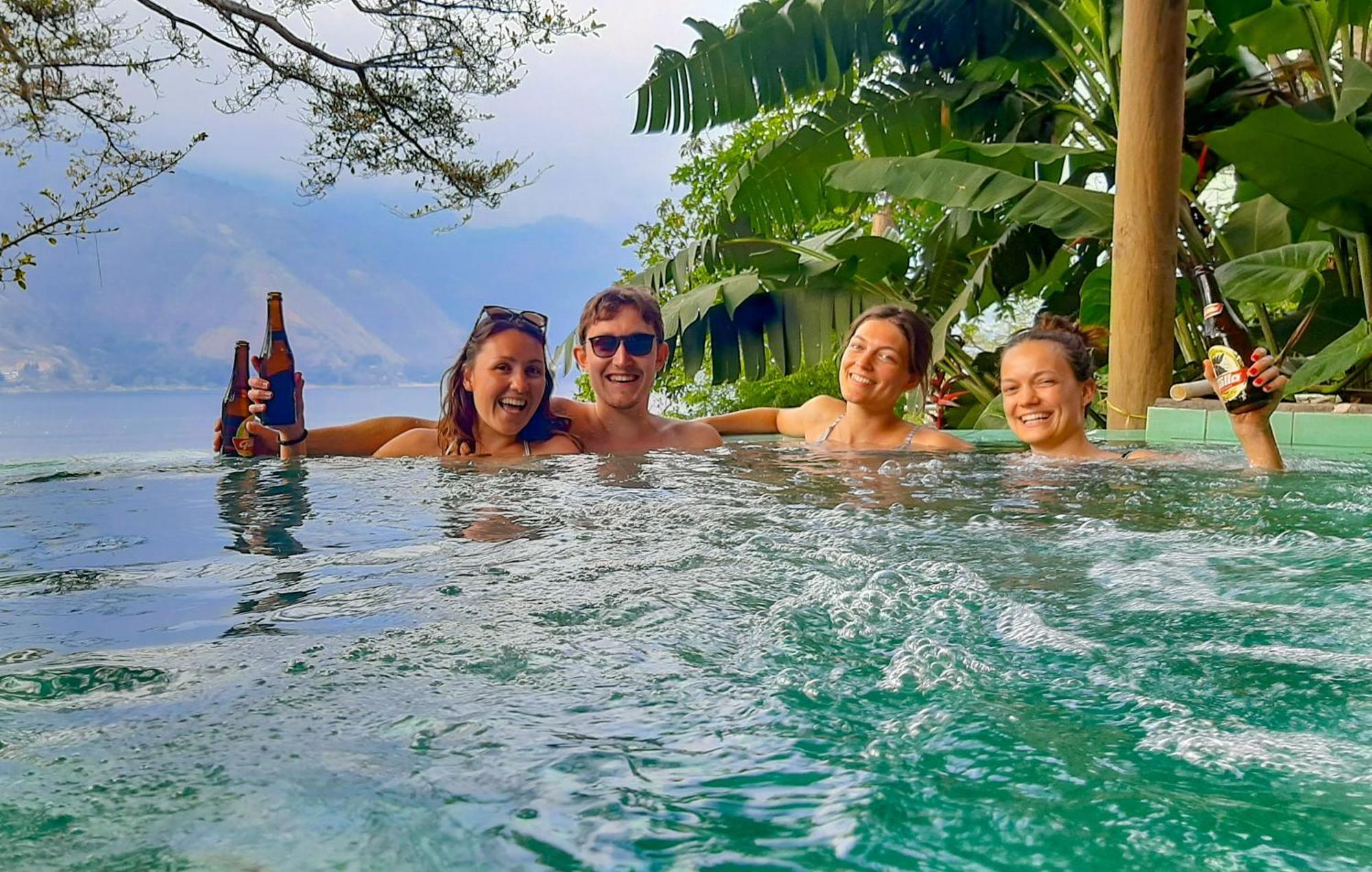 Eco Hotel Uxlabil Atitlan San Juan La Laguna Esterno foto