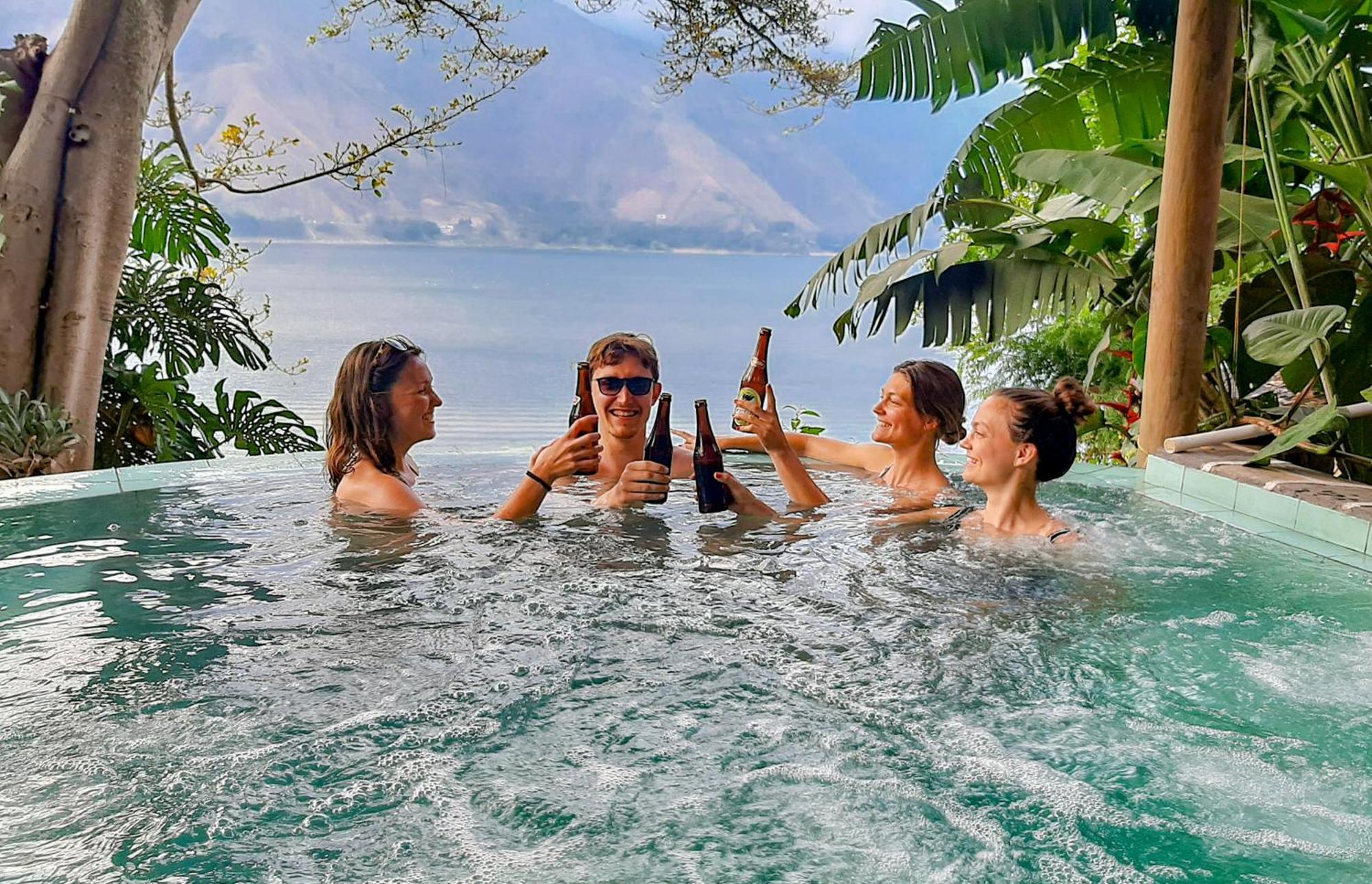 Eco Hotel Uxlabil Atitlan San Juan La Laguna Esterno foto