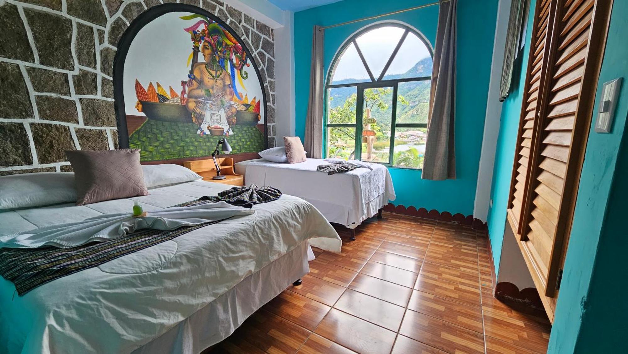 Eco Hotel Uxlabil Atitlan San Juan La Laguna Esterno foto