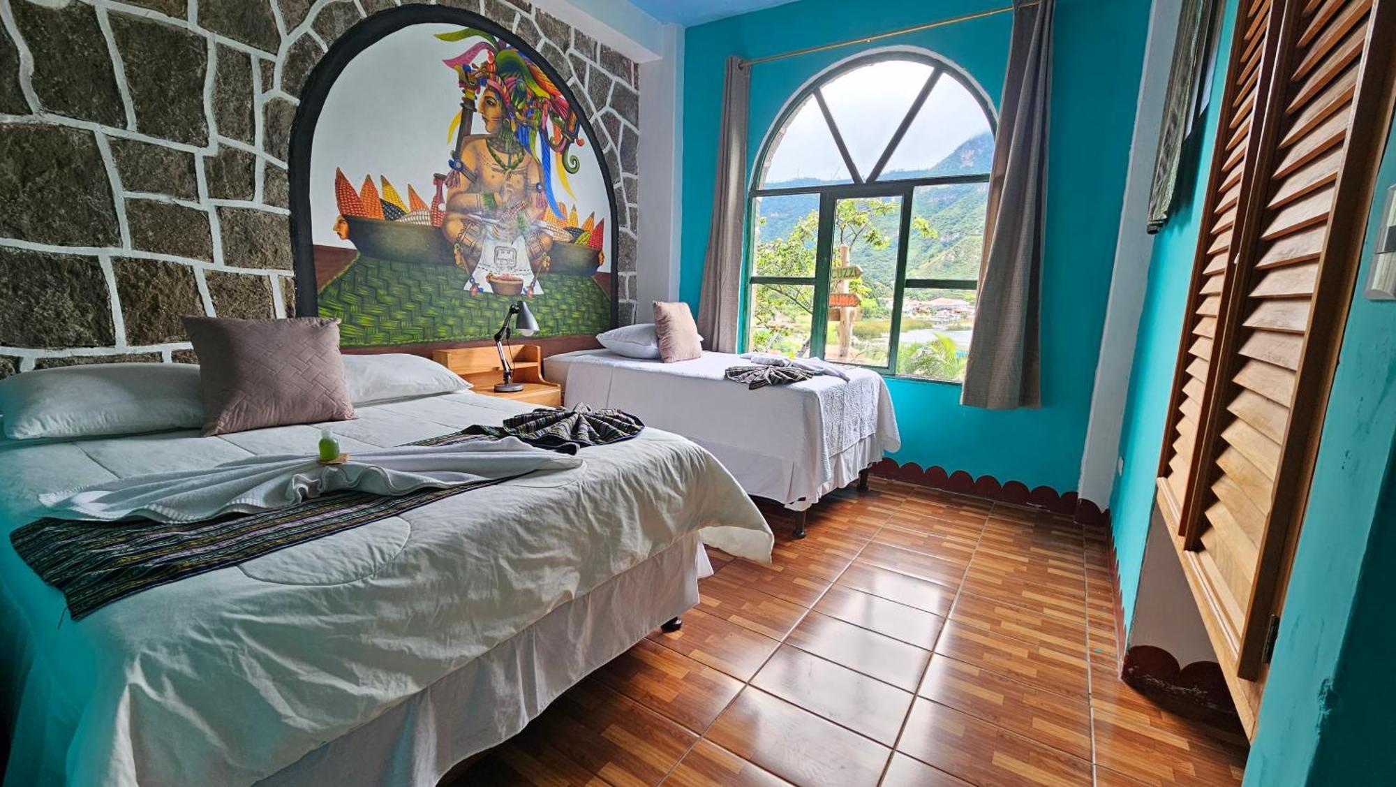Eco Hotel Uxlabil Atitlan San Juan La Laguna Esterno foto