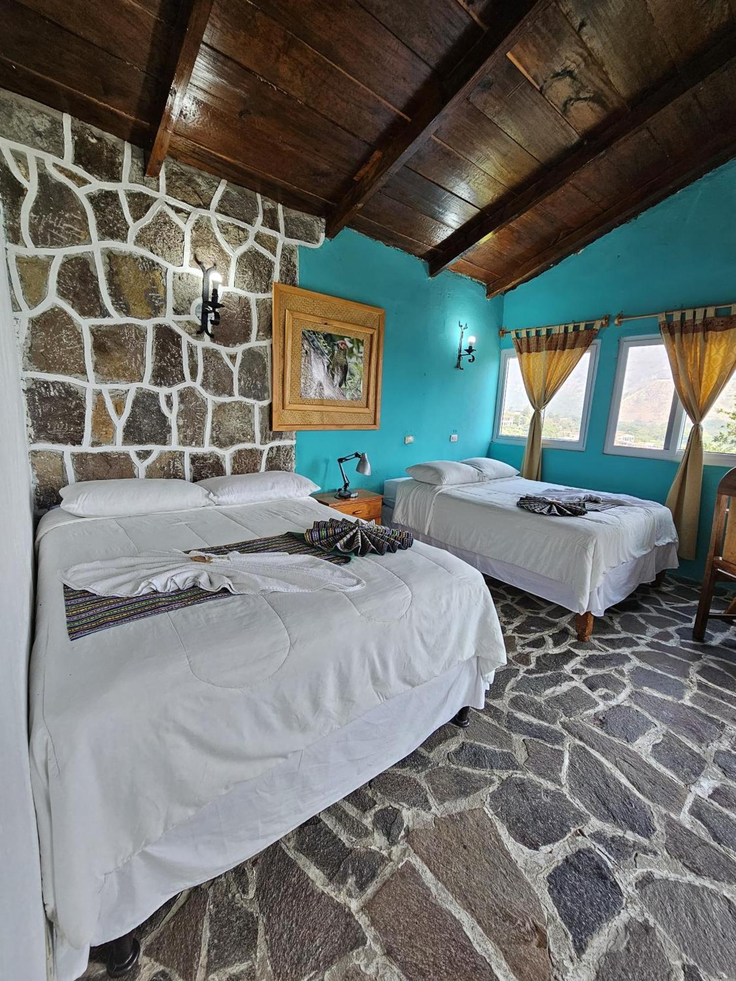 Eco Hotel Uxlabil Atitlan San Juan La Laguna Esterno foto